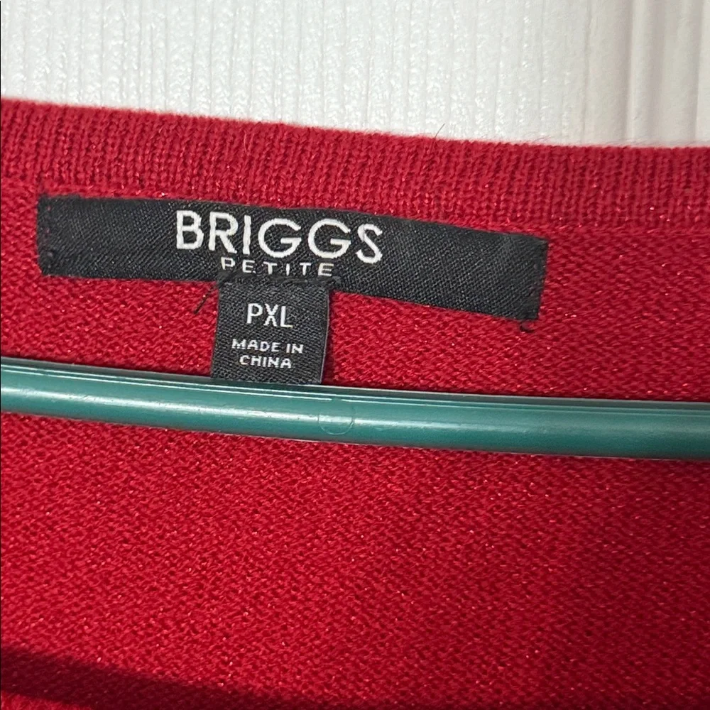 Briggs New York gorgeous red